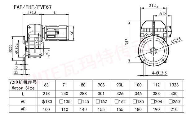 FAF FHF FVF 67減速機(jī)圖紙 FAF FHF FVF 67減速機(jī)圖紙